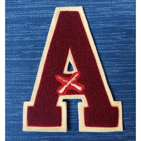 VTG 1960's Chenille Patch Letterman Arvin High School California Rifle Team 21B - Picture 1 of 2